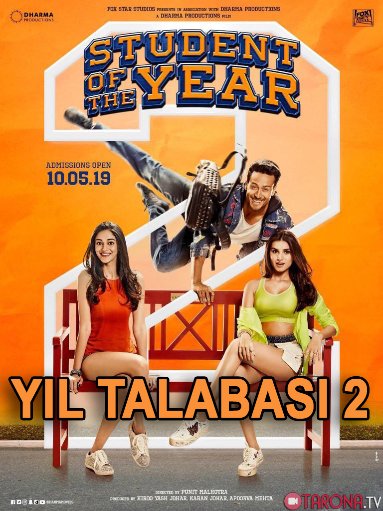 Yil talabasi 2 (Hind kino, uzbek tilida) 2019