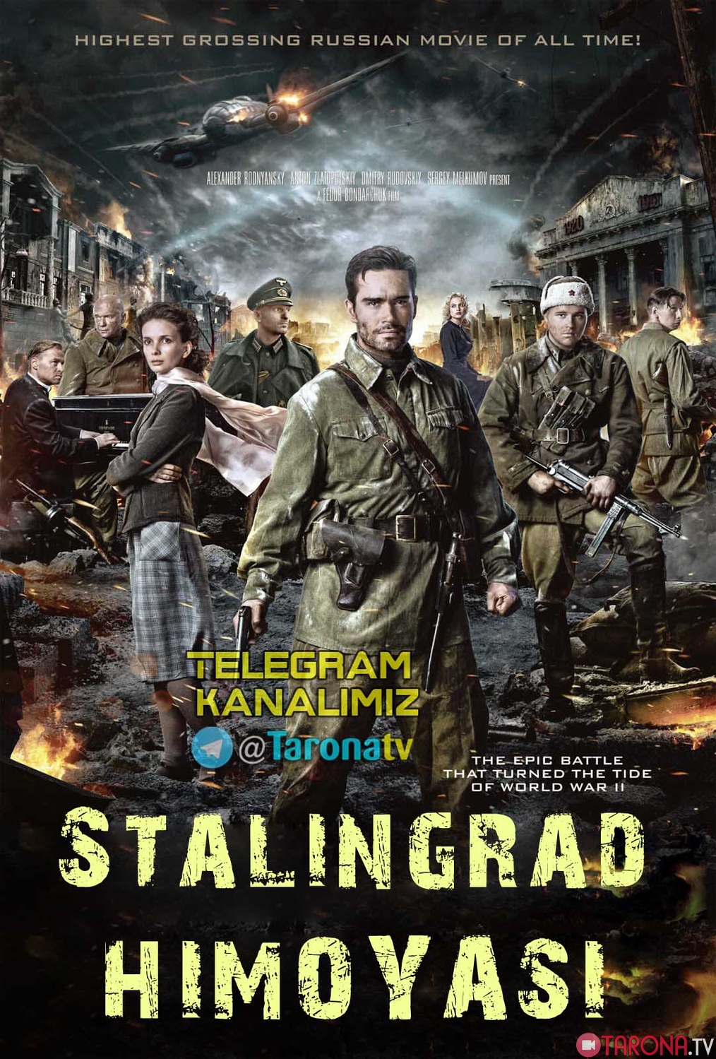 Stalingrad himoyasi / Сталинград (Jangari film, O'zbekcha tarjima)