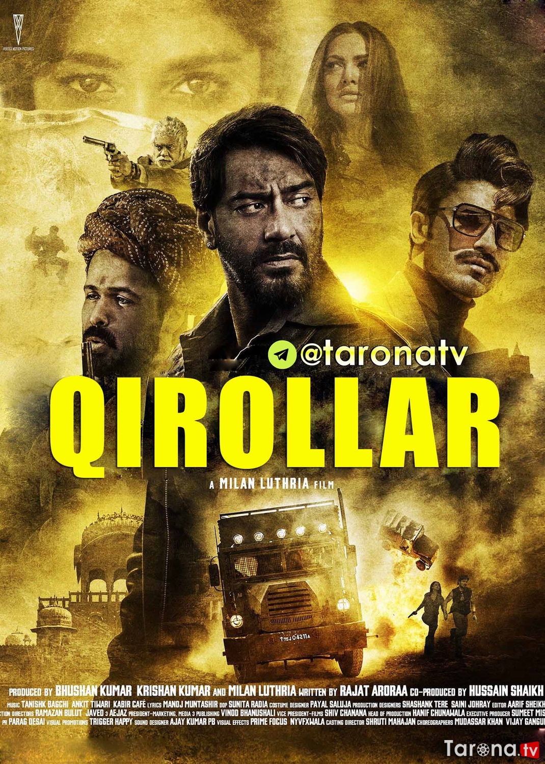Qirollar / Imperatorlar (Tarixiy, detektiv hind kino, o'zbek tilida) 2017