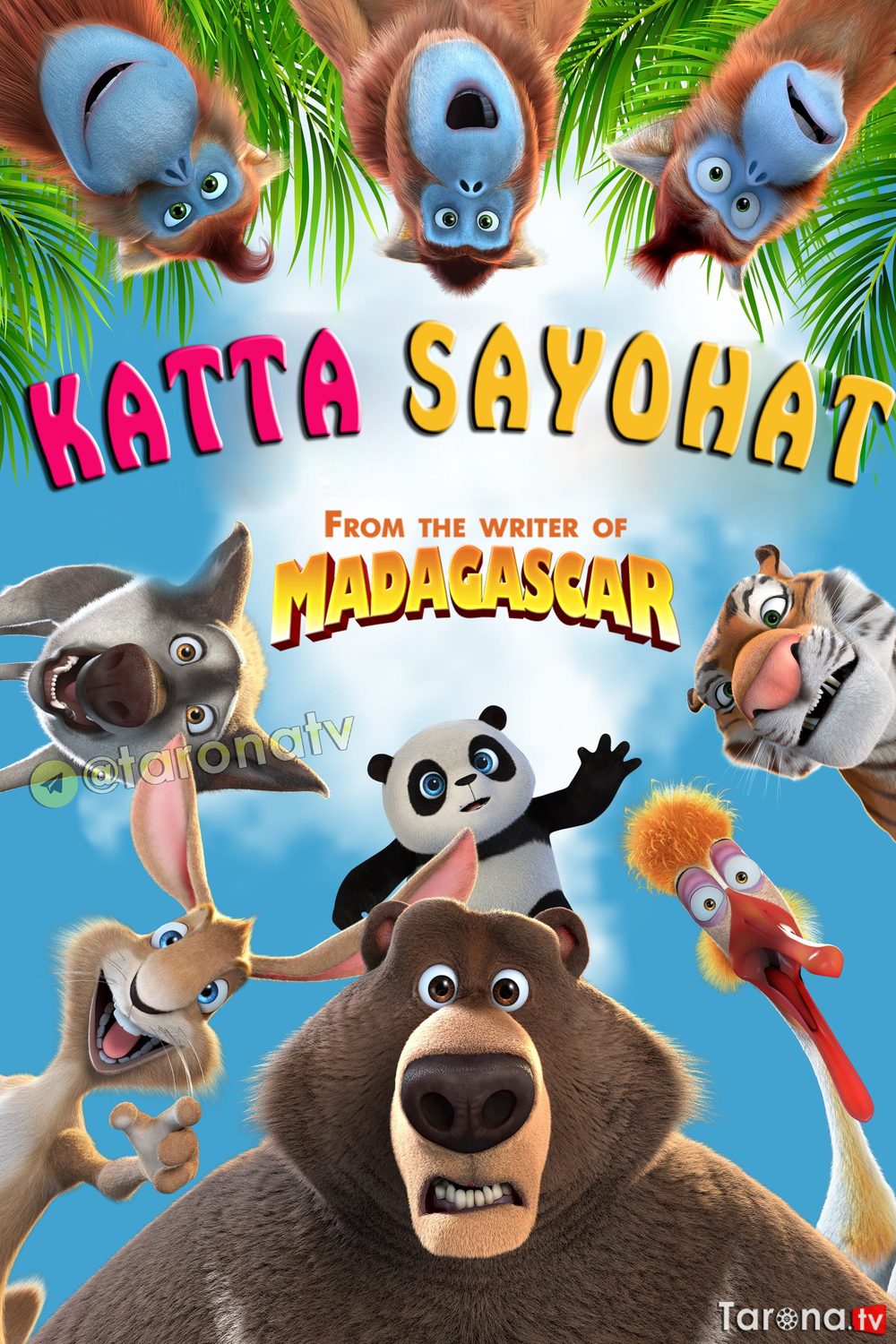 Katta Sayohat (Uzbek tilida, O'zbekcha tarjima, HD multfilm, komediya, sarguzasht, oilaviy) 2019