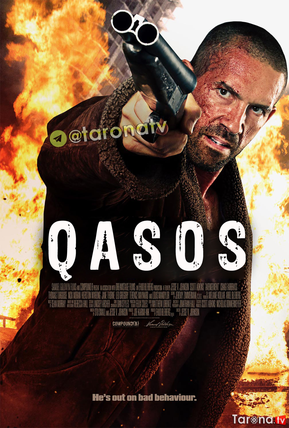Qasos (Uzbek tilida O'zbekch tarjima, HD Kino, jangari, Kriminal) 2019