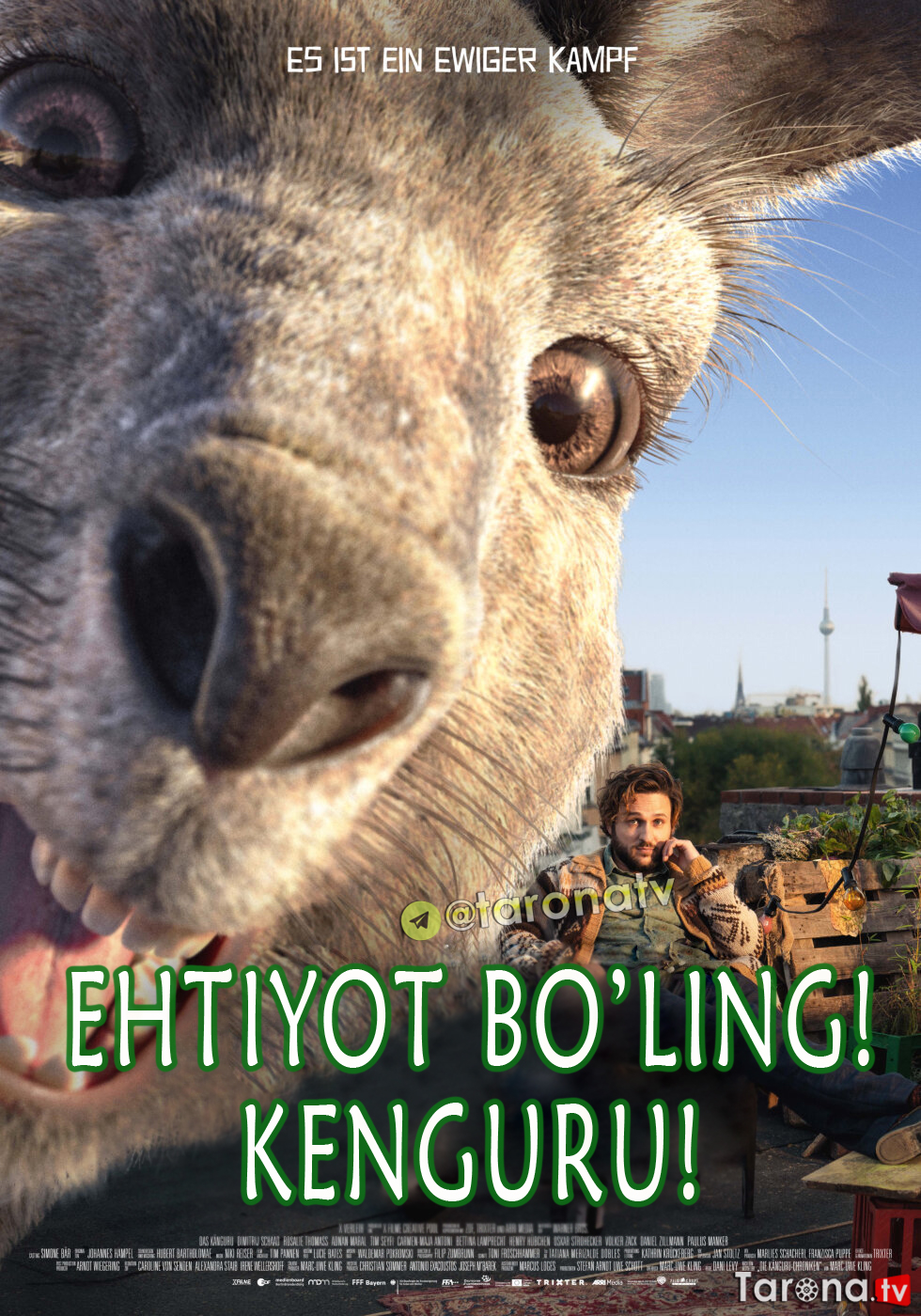 Ehtiyot Bo'ling Kenguru (Uzbek tilida, O'zbekcha tarjima, HD Kino, komediya) 2020