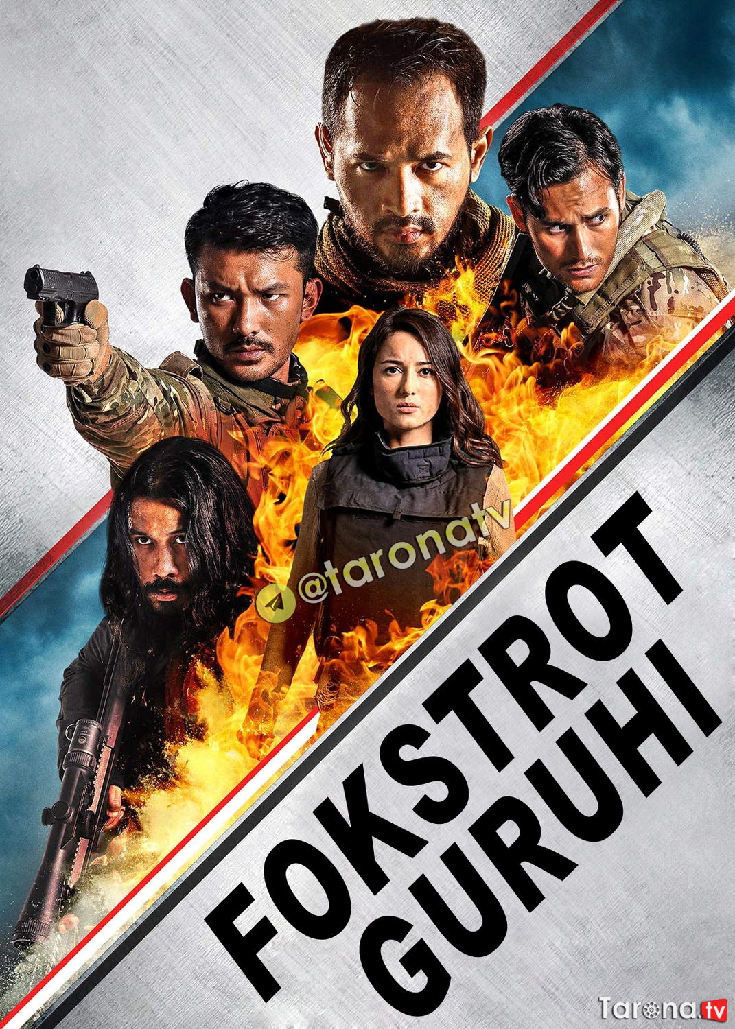 Fokstrot Guruhi (Uzbek tilida, O'zbekcha tarjima, HD Kino, fantastika, jangari, drama) 2019