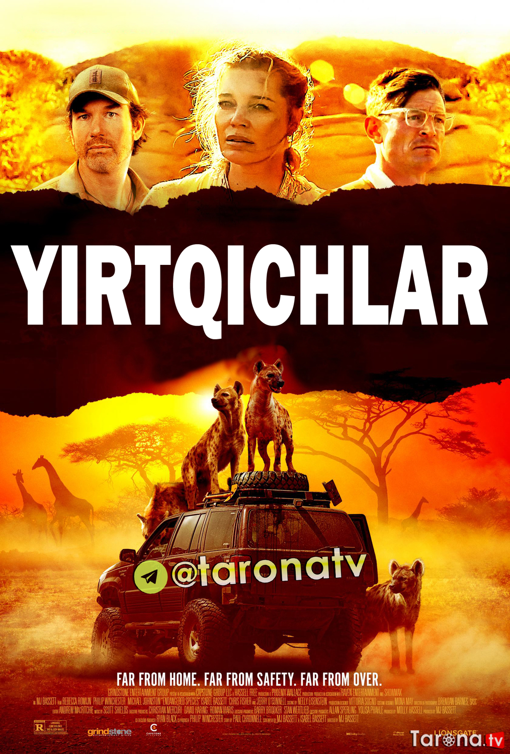 Yirtqichlar / Yo'qolib borayotgan turlar Uzbek tilida O'zbekcha tarjima Kino HD 2021