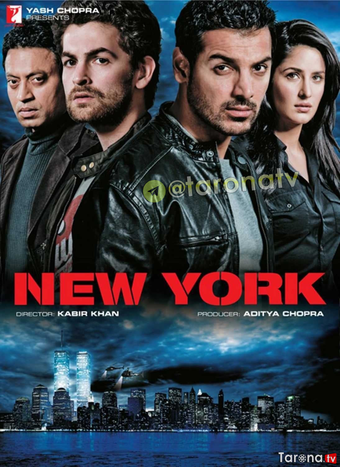 Nyu York / New York (Hind Kino, Uzbek tilida, drama, kriminal) 2009