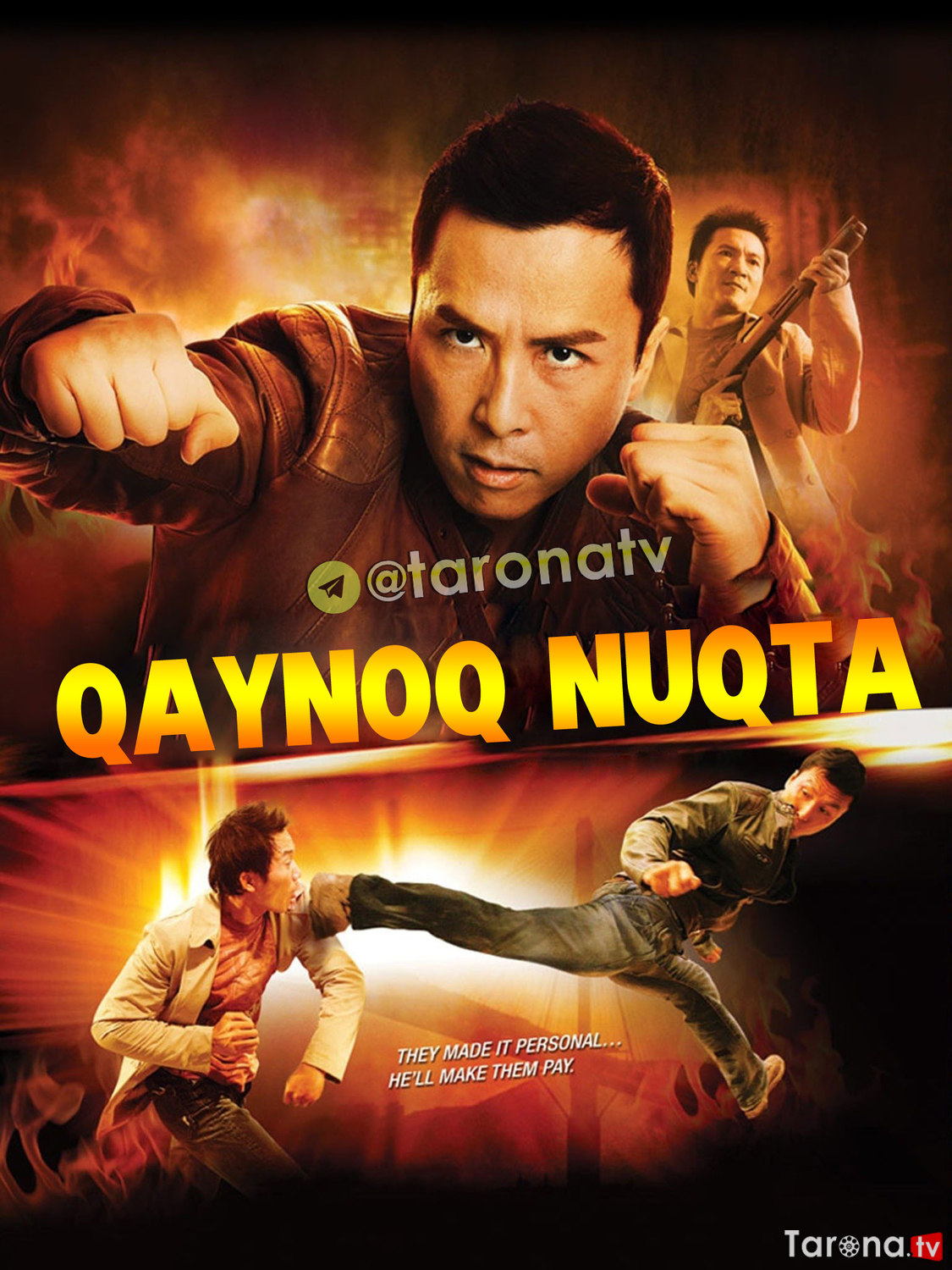 Qaynoq Nuqta Uzbek tilida, O'zbekcha tarjima Kino HD 2007