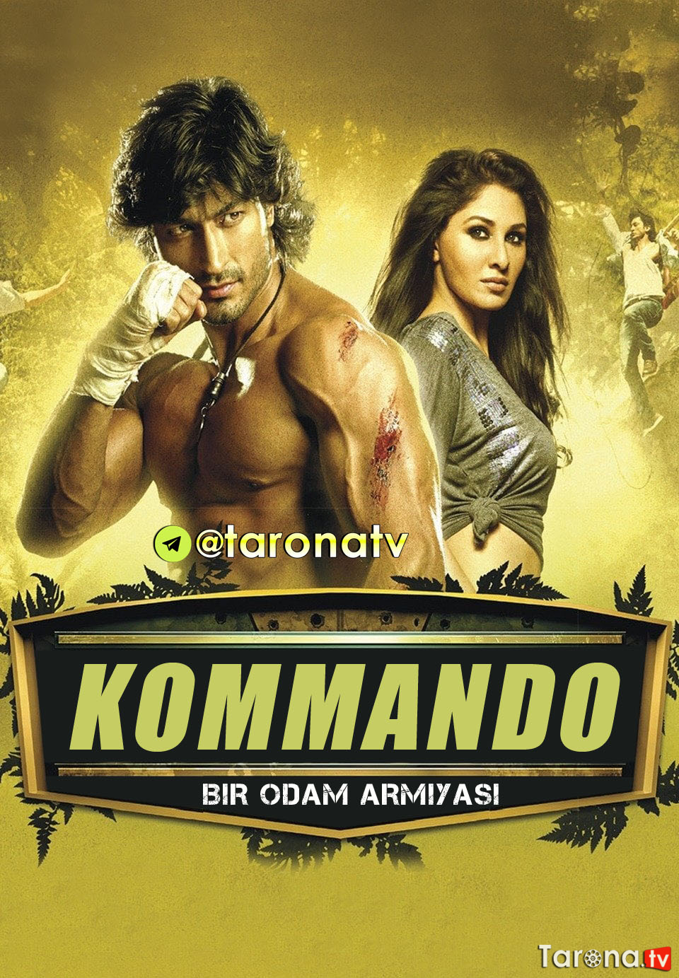Kommando (Hind film, Uzbek tilida, Jangari, Sarguzasht) HD 2013