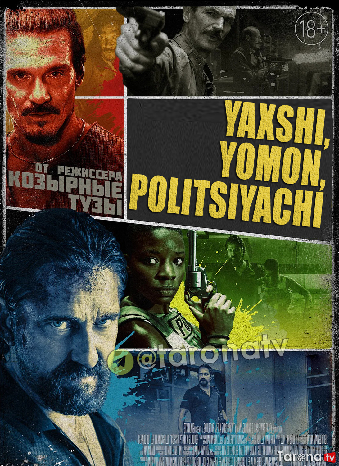 Yaxshi, Yomon, Politsiyachi (Uzbek tilida, O'zbekcha tarjima, HD Kino, Jangari, Kriminal) 2021